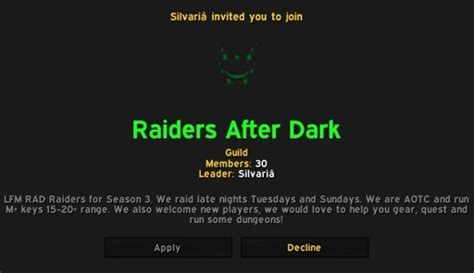 Raiders After Dark • Stormrage • US